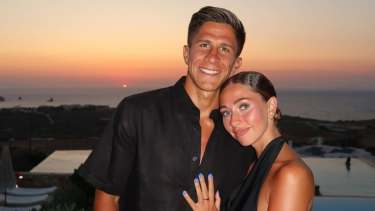 Quién es Irene Ariza, la novia de Giuliano Simeone: la joven española que se convirtió en su gran sostén fuera de la cancha