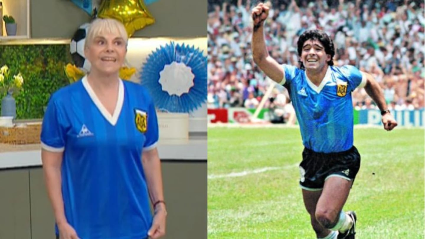 Revelan la histórica camiseta de Argentina usada por Maradona en 1986