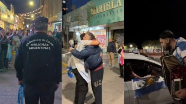 Los emotivos festejos de veteranos de Malvinas y familiares de caídos tras el triunfo ante Inglaterra por el Mundial 2026