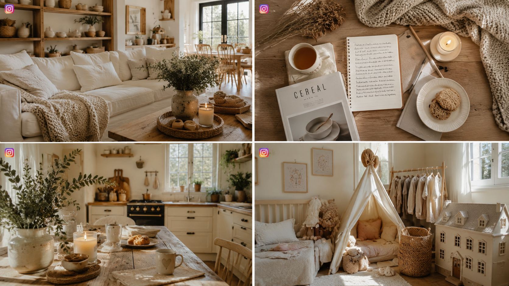 Tres perfiles de Instagram de decoración que ofrecen gran inspiración