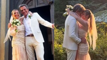 Claudio Rígoli se casó en secreto en Italia: quién es Elisa Comparín, la abogada que conquistó al histórico conductor