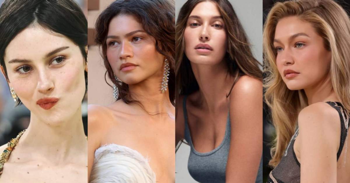 ¿El fin de la máscara de pestañas? La tendencia «Ghost Lashes» que ya adoptaron Zendaya, Hailey Bieber y Gigi Hadid