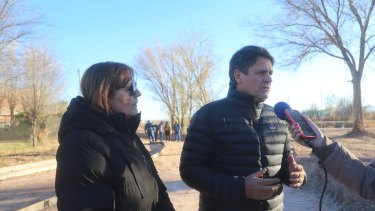 «Un sector que sufría las lluvias»: el plan de Mariano Gaido para terminar en octubre las obras en Polvorines