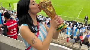 «Por la última de Leo»: el emotivo mensaje de Lali Espósito en la previa al partido Argentina vs Inglaterra