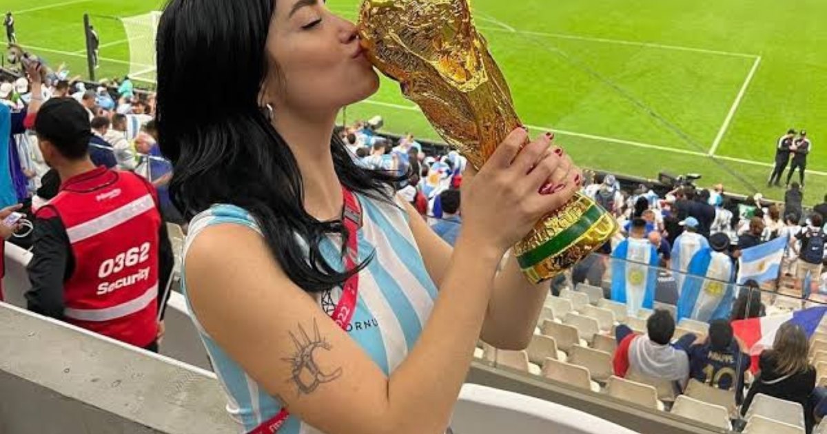 Lali Espósito envía un toque emotivo previo al partido Argentina vs Inglaterra