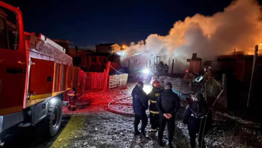 Incendio fatal en Chubut. Foto ilustrativa