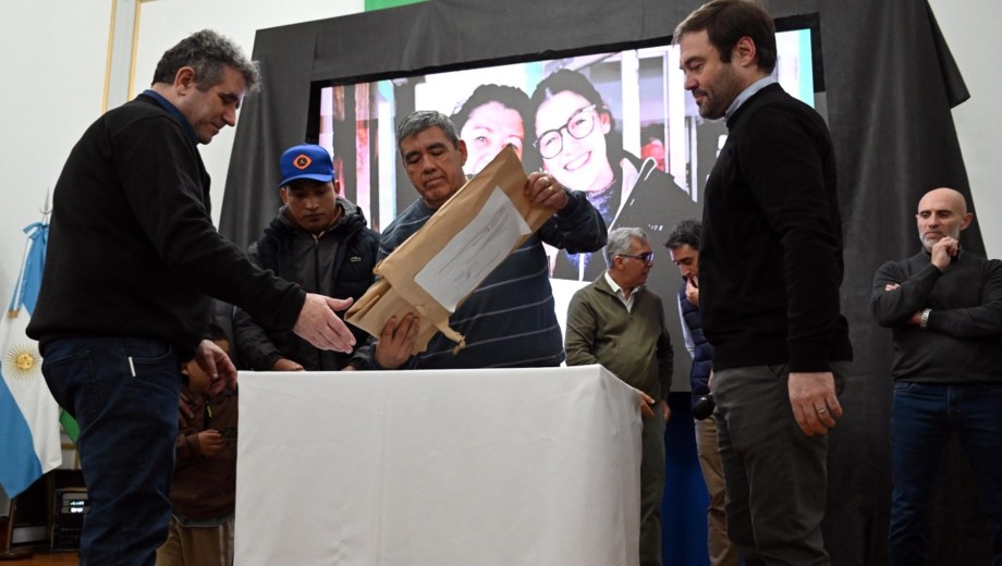 El acto se desarrolló en el Salón Gris de la Casa de Gobierno. Foto: Marcelo Ochoa