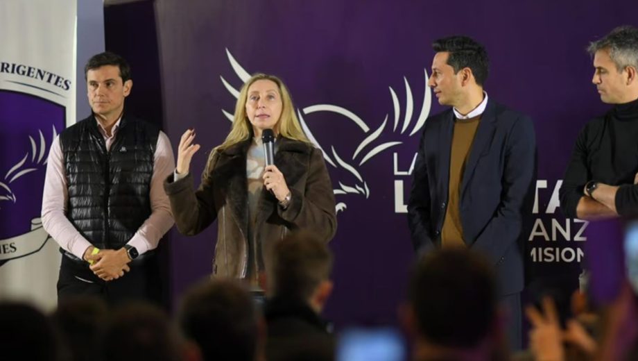 Karina Milei lideró un acto inaugural en Misiones. 