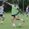 Imagen de Se demoró el entrenamiento de la Selección Argentina por un fuerte temporal en Nueva York