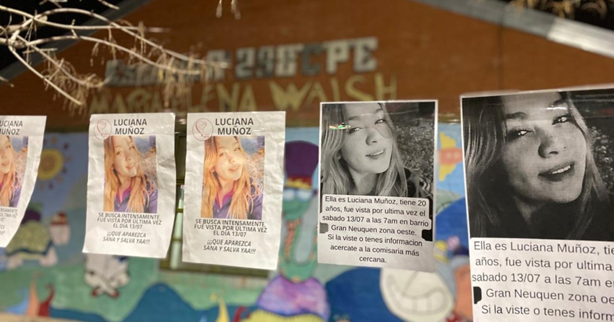 Caso Luciana Muñoz: La Justicia Federal investiga 16 hipótesis de su desaparición