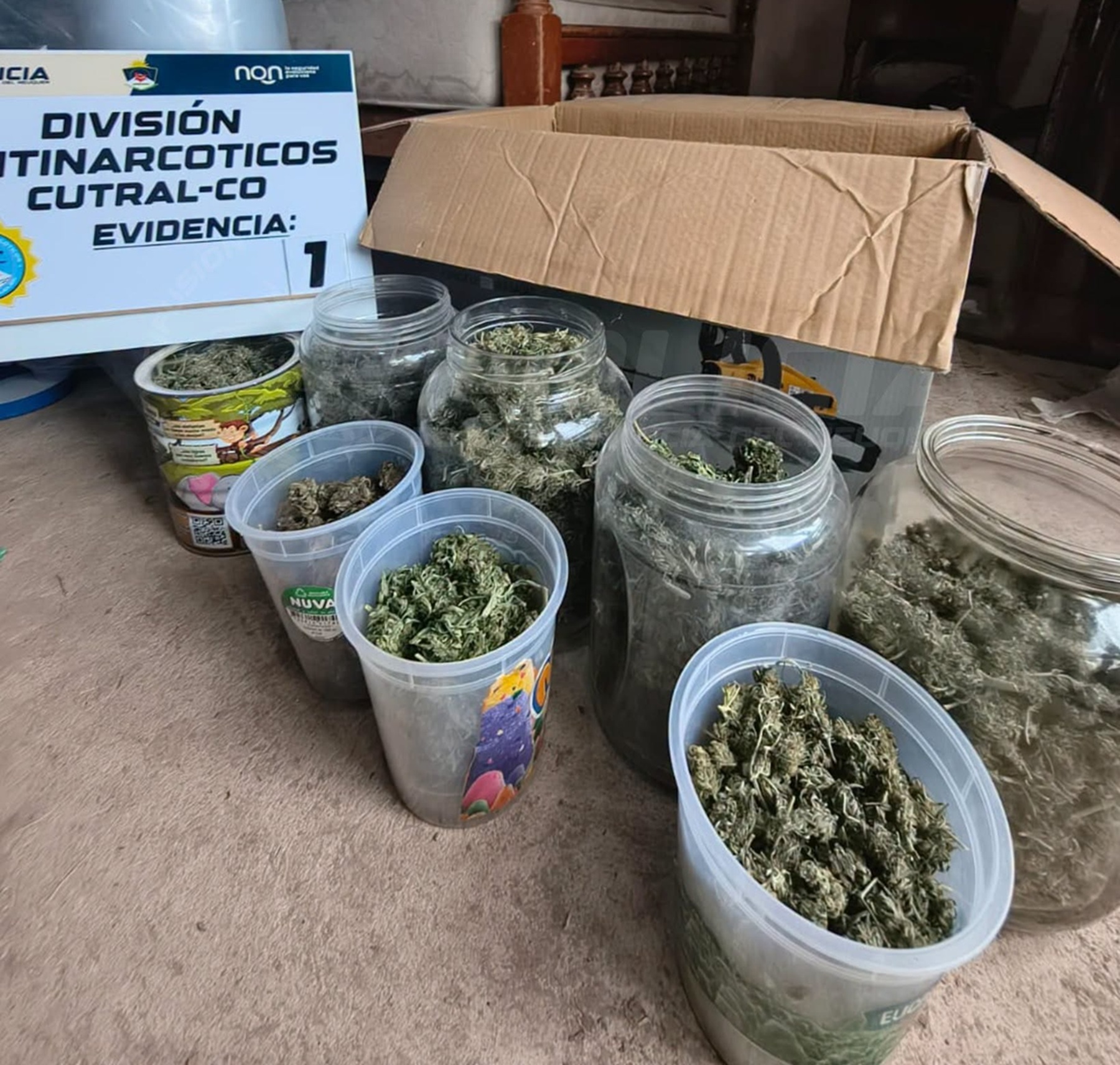 Cuatro detenidos por venta de droga y armas en Cutral Co