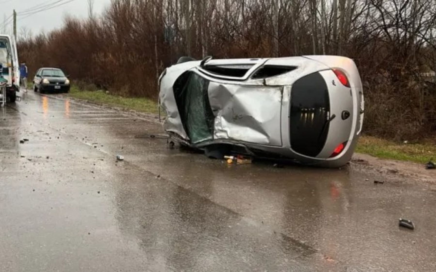 Falleció una joven de 20 años tras un accidente en la Ruta 65, cerca de Cervantes