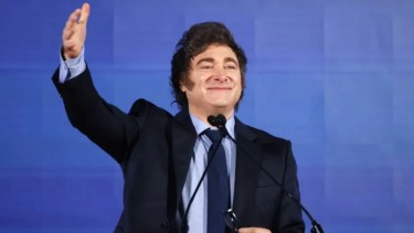 El eufórico festejo de Javier Milei después de la victoria de Argentina ante Egipto: «¡Qué manera de sufrir!»