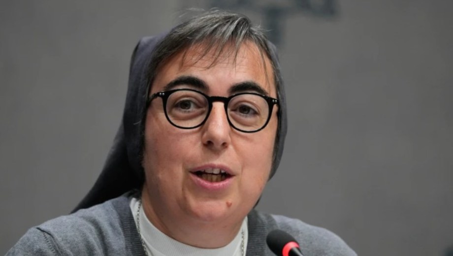 Alessandra Smerilli, secretaria general del Dicasterio para la Promoción de Desarrollo Humano Integral. Foto: AP. 