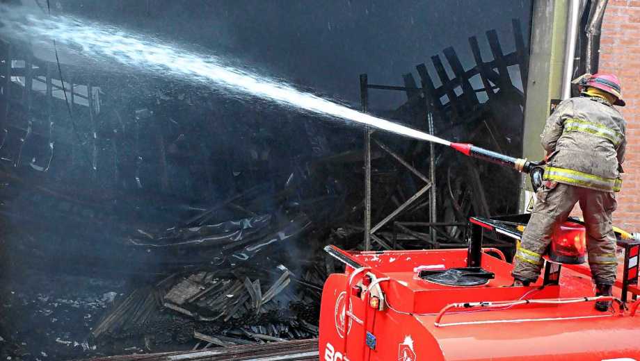 El fuego se desató el 9 de julio pasado. Foto: Cecilia Maletti. 