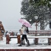 Imagen de En fotos, así disfrutaron los turistas de la nevada de este viernes en Bariloche