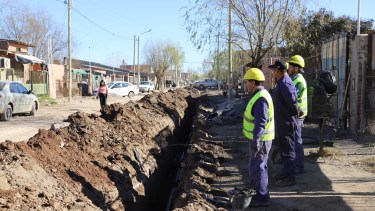 Acueducto en Cipolletti: Río Negro retomó la megaobra que llevará agua potable a 11 barrios en zona norte