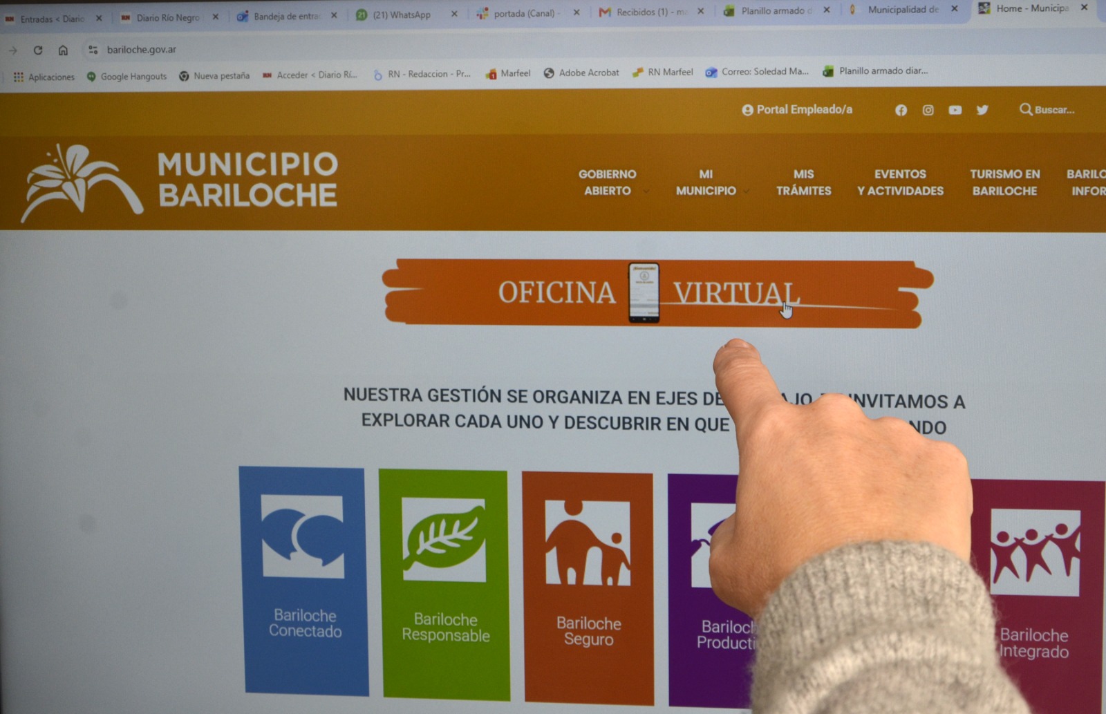 Bariloche prueba un bot para trámites municipales