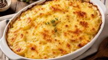 Imagen de Cómo hacer papas gratinadas al horno con mucho queso y una textura irresistible