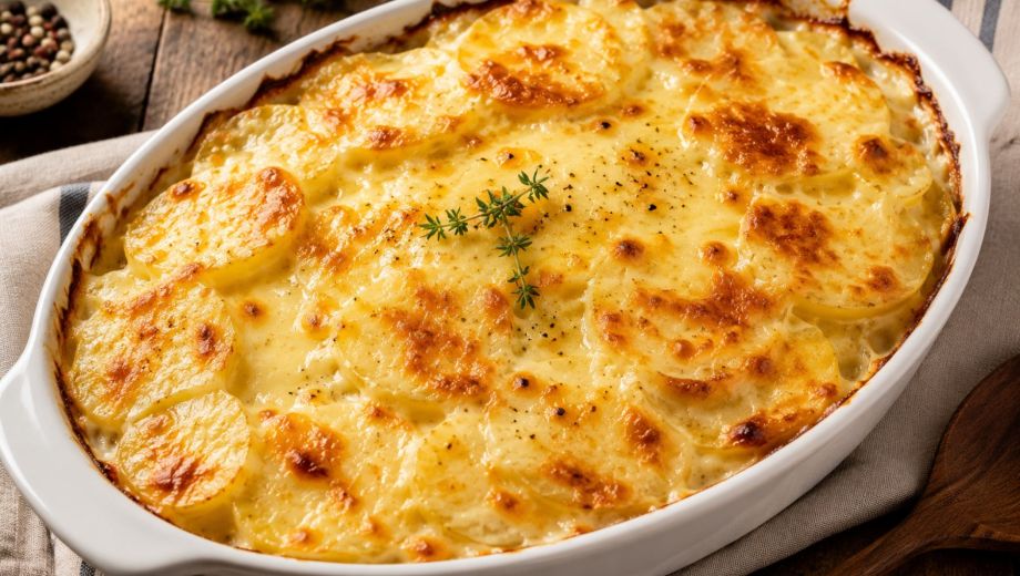 Papas gratinadas. Foto ilustrativa.