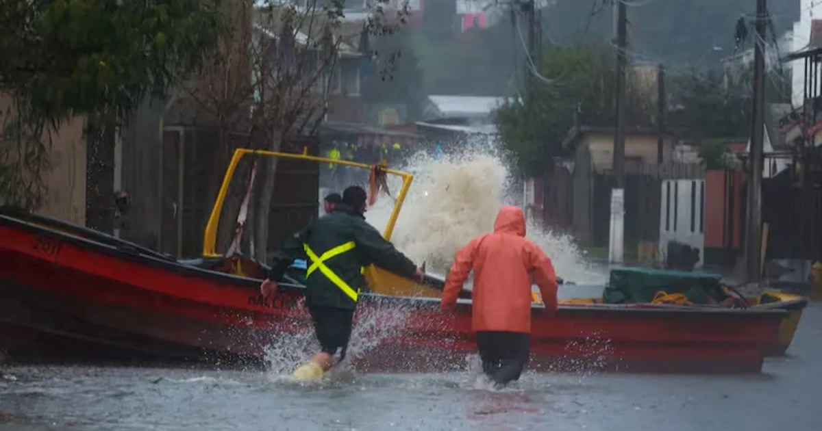 Identifican a las primeras víctimas del temporal en Chile