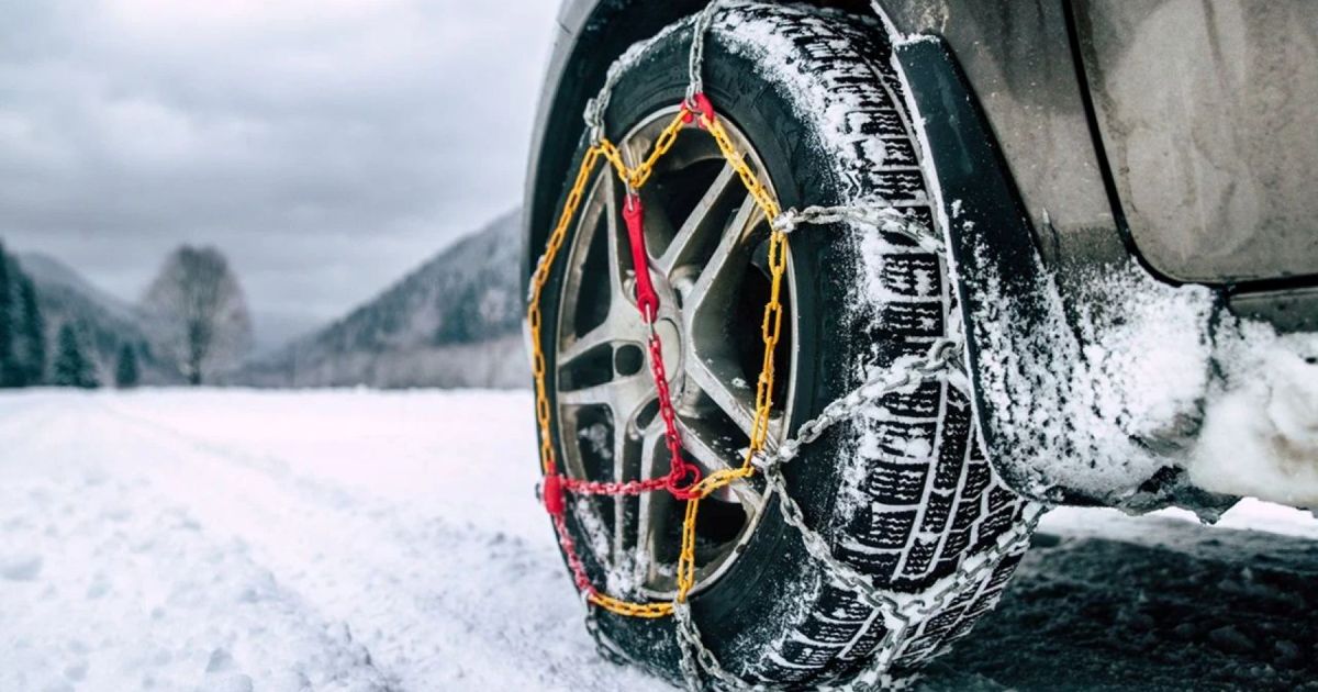 Consejos para usar cadenas en rutas nevadas de la Patagonia