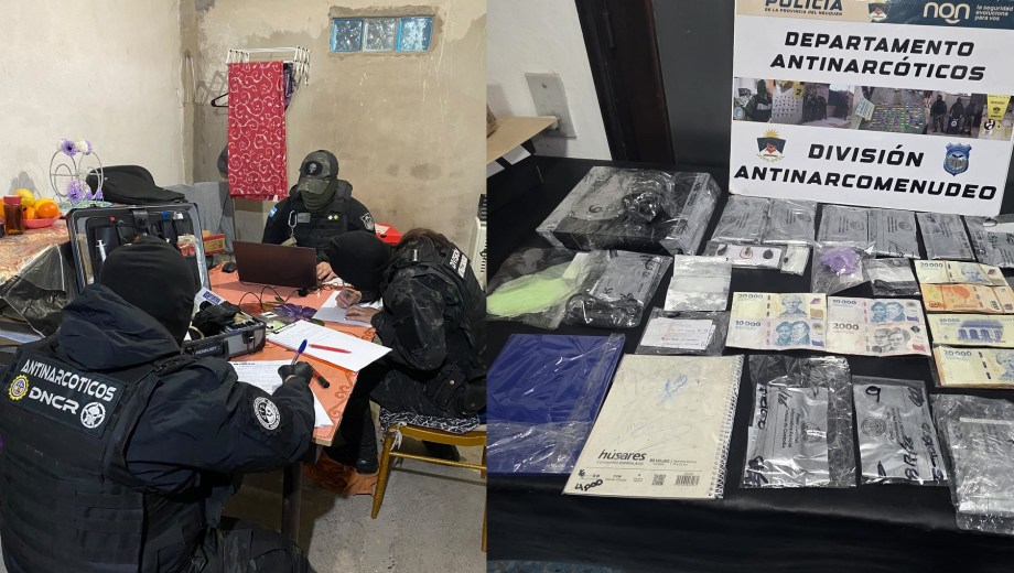 Vendía droga en su casa en Neuquén y fue detenida: un preso sería su cómplice 
