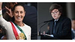 «Falso»: Sheinbaum le respondió a Javier Milei tras las acusaciones de financiar una «campaña antiargentina»