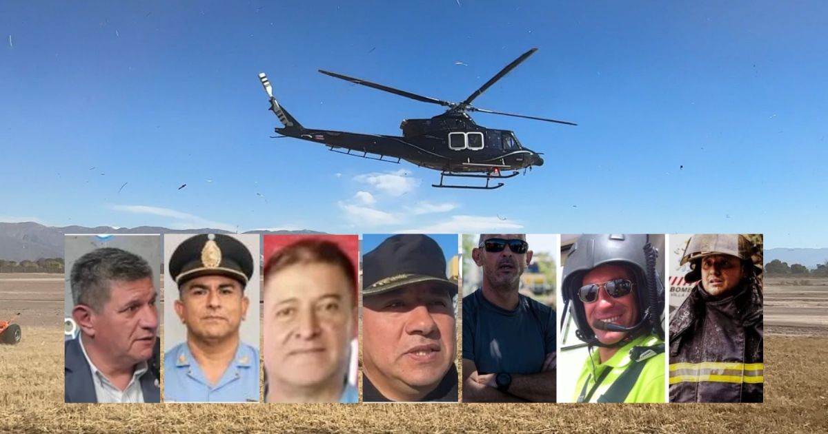 Comenzó el operativo de rescate por el accidente aéreo en San Juan