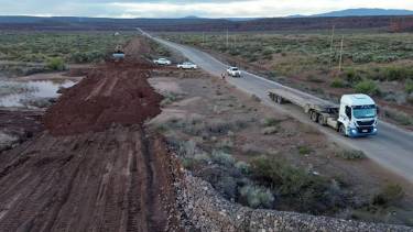 Comenzó la construcción del puente sobre el arroyo Carranza en la Ruta 5 de Neuquén