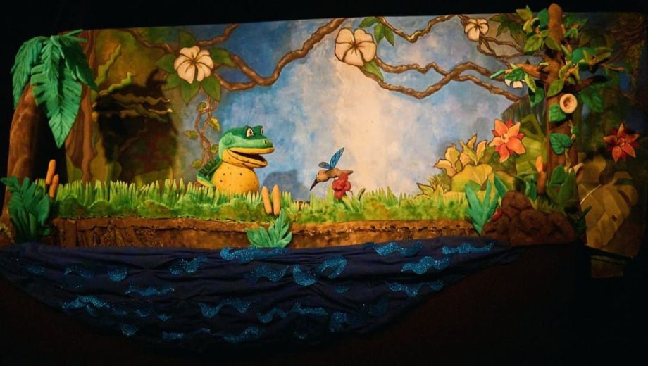 "Cuentos de la Selva" del Teatro Libres del Sur de Córdoba. (FOTOS: Gentileza)