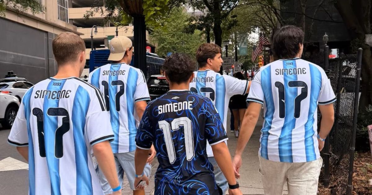 Famosos argentinos se reunieron en Atlanta para el partido histórico de la Selección