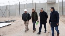 Imagen de Figueroa recorrió la obra del nuevo pabellón de máxima seguridad de la U11