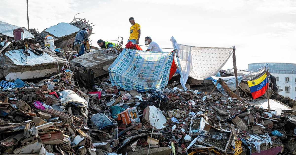 Tragedia en Venezuela: Doblete sísmico deja más de 2.500 muertos y miles de edificios colapsados