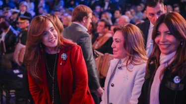 «Ser la persona que sirva a los argentinos»: dijo Victoria Villarruel durante del acto del 9 de julio sobre sus intenciones para 2027