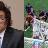 Imagen de Javier Milei habló del mensaje de la Selección Argentina sobre las Islas Malvinas: "No mezclemos las cosas"