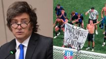 Imagen de Javier Milei habló del mensaje de la Selección Argentina sobre las Islas Malvinas: «No mezclemos las cosas»