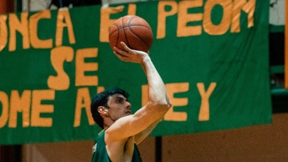 Nahuel Vicentín fue uno de los mejores del Verde, que este domingo buscará el pase. (Prensa Pérfora)