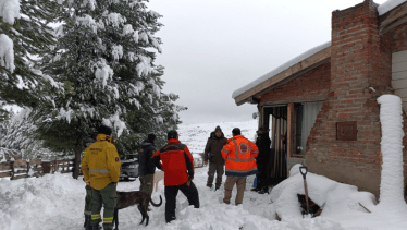 «El temor era que no llegaran a buscarnos»: el dramático rescate de una familia aislada por la nieve