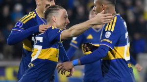 Boca venció por 3-1 a Recoleta en la ida de los octavos de final de la Copa Sudamericana