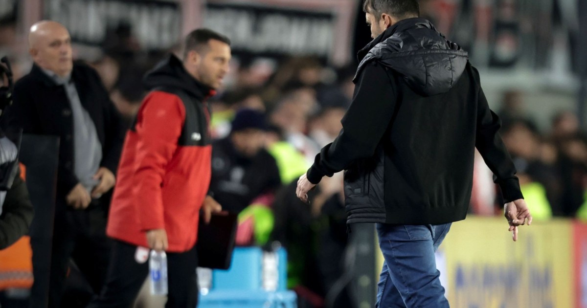 Eduardo Coudet se despide de River tras eliminación en la Sudamericana