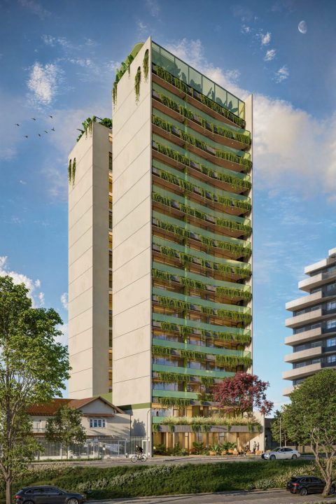 La Torre Botánica y su entorno: se ubicará sobre avenida San Juan, un corredor que en los últimos años viene concentrando desarrollos residenciales de gran escala y alta gama. 