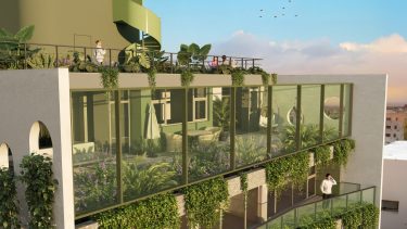 Vivir en un departamento y estar en contacto con la naturaleza: la biofilia tendrá en Neuquén un gran exponente