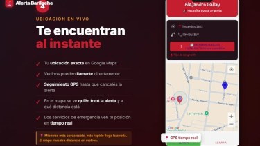 Creó un “botón de pánico” vecinal que comenzó como prueba piloto y hoy se expande por Bariloche