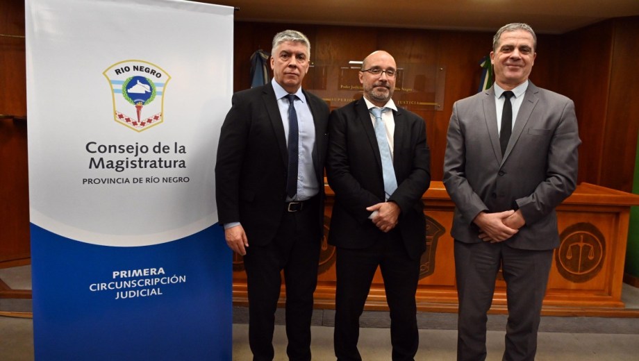 Da Silva deja el juzgado electoral de Río Negro y asumirá como camarista laboral