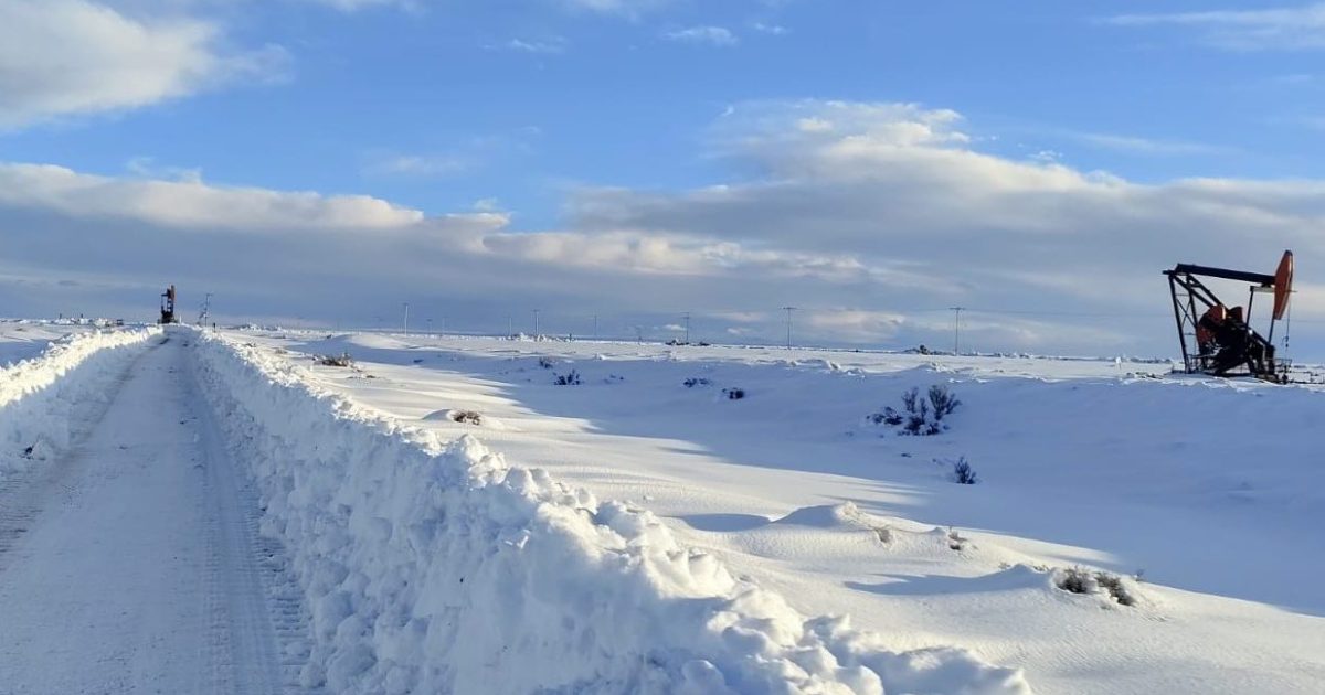 El impacto de la ola polar en la producción petrolera de Santa Cruz