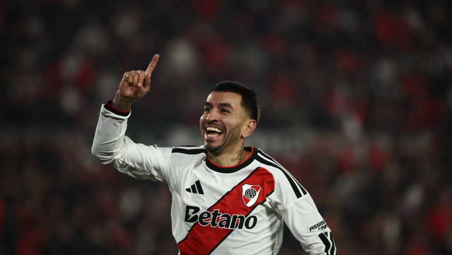 Correa abrió el marcador para River Plate a los 10 minutos de la primera mitad. (Foto: Clarín)