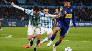 Racing y Boca empatan 1-1 en el Cilindro: Rojo rompió el cero con un penal y lo igualó Merentiel