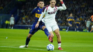 Delfino habló tras la polémica entrada de Flores a Marcich en el partido entre Boca y Lanús