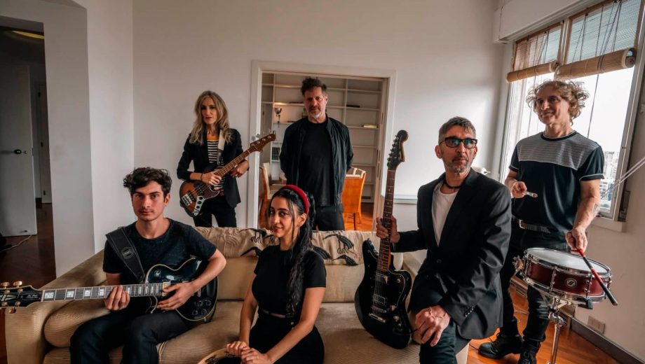 La Portuaria full banda. Albistur y Schachtel, León Frenkel, Burich, Diego Frenkel y Samalea.